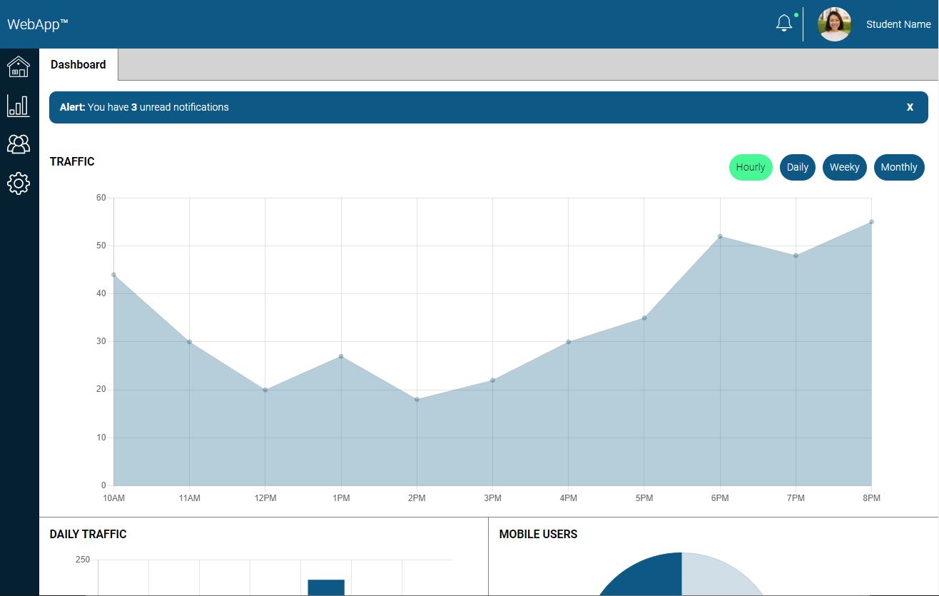Web Application Dashboard